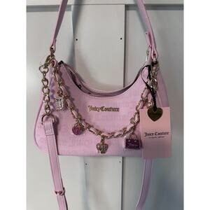 Juicy Couture Princess Charming Shoulder Bag Crescent Shaped. New. 90s Y2K